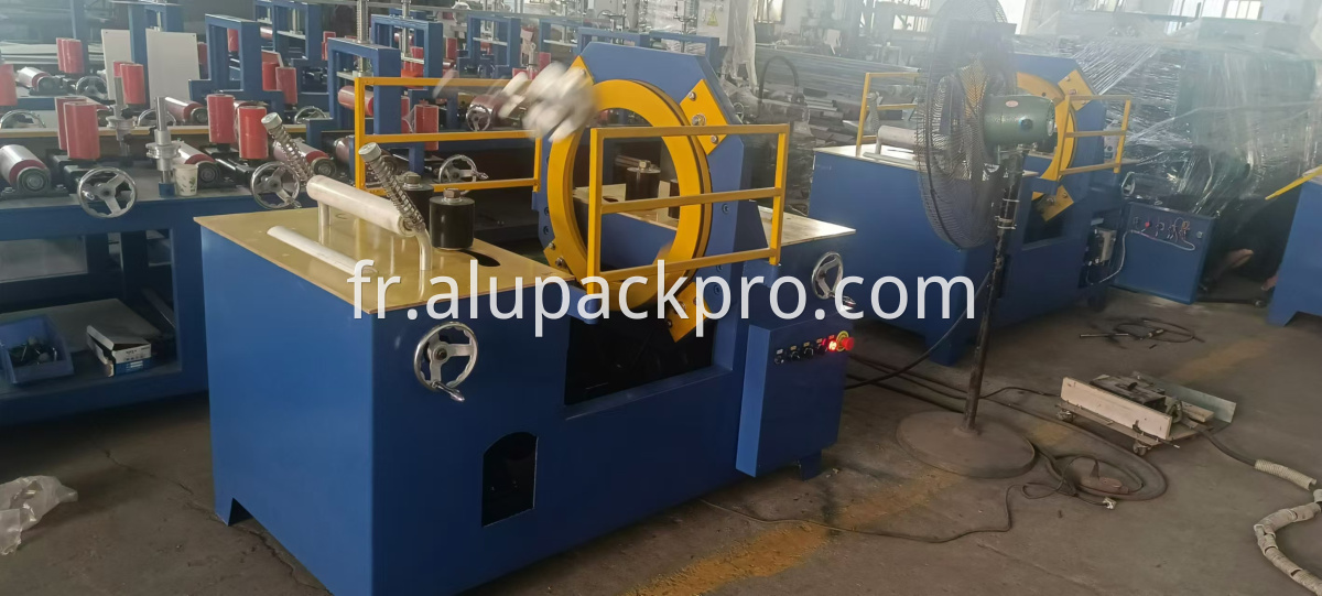 wrapping package machine